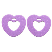 Go Handmade Hartjes Bijtringen 13 Paars
