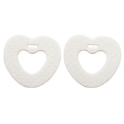 Go Handmade Hartjes Bijtringen 15 Wit