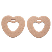 Go Handmade Hartjes Bijtringen 64 Bruin