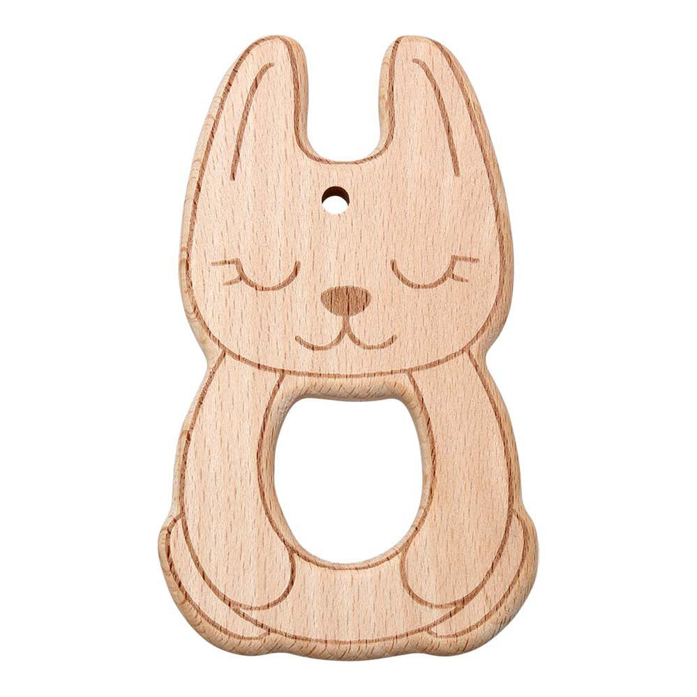 Go Handmade Houten Bijtdier Kat