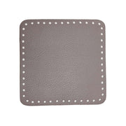 Go Handmade PU Leren Bodem 18x18cm Beige