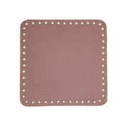Go Handmade PU Leren Bodem 18x18cm Lavendel