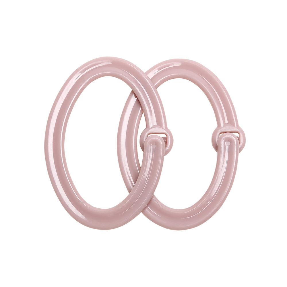 Go Handmade Schakel met sluiting 75 x 50 mm Vintage Rose (2 stuks)