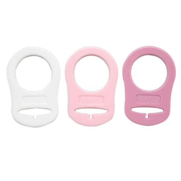 Go Handmade Siliconen Fopspeen Ringen 04 Roze Mix