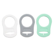 Go Handmade Siliconen Fopspeen Ringen 07 Mintmix