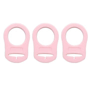 Go Handmade Siliconen Fopspeen Ringen 08 Babyroze