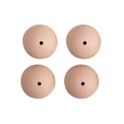 Go Handmade Siliconen Kralen 4 Stuks 27 Vanille