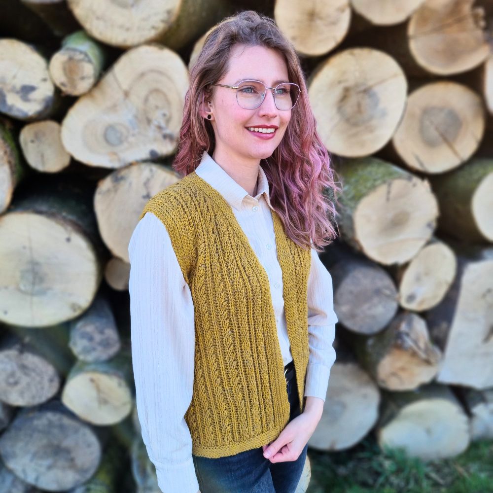 Goldenrod Waistcoat Haakpakket - It's Annemade (13)