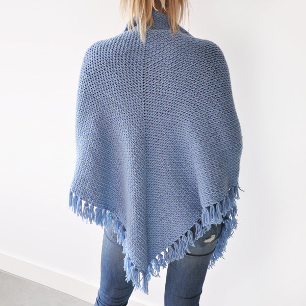 Granietsteek omslagdoek haakpakker — gemaakt met Granietsteek omslagdoek Drops Merino Extra Fine haakpakket (2)