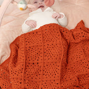 Granny Square Babydeken Wieg Unicolour Haakpakket