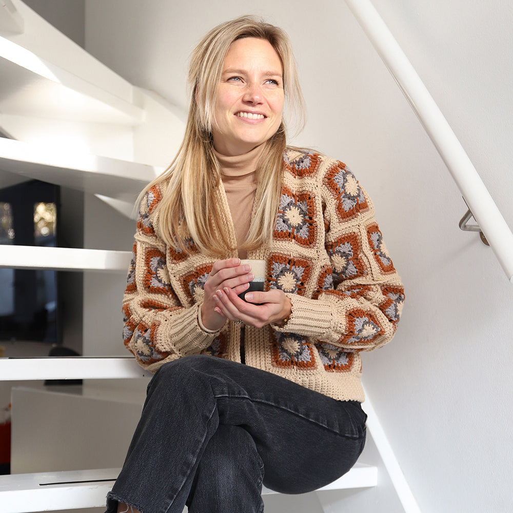 Granny Square Vest a la Chloë Editie 2 Haakpakket