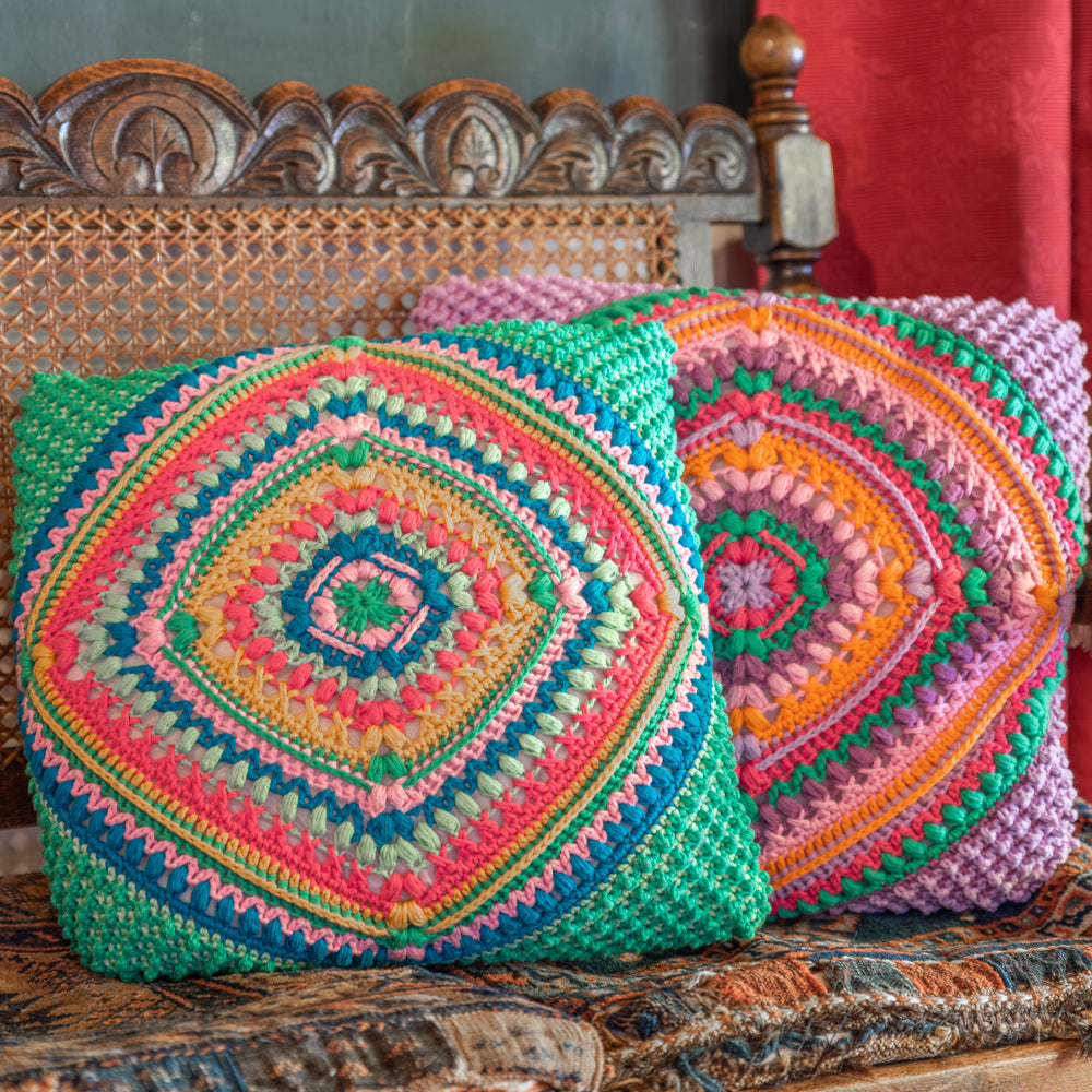 Granny’s Diamond Cushion Haakpakket