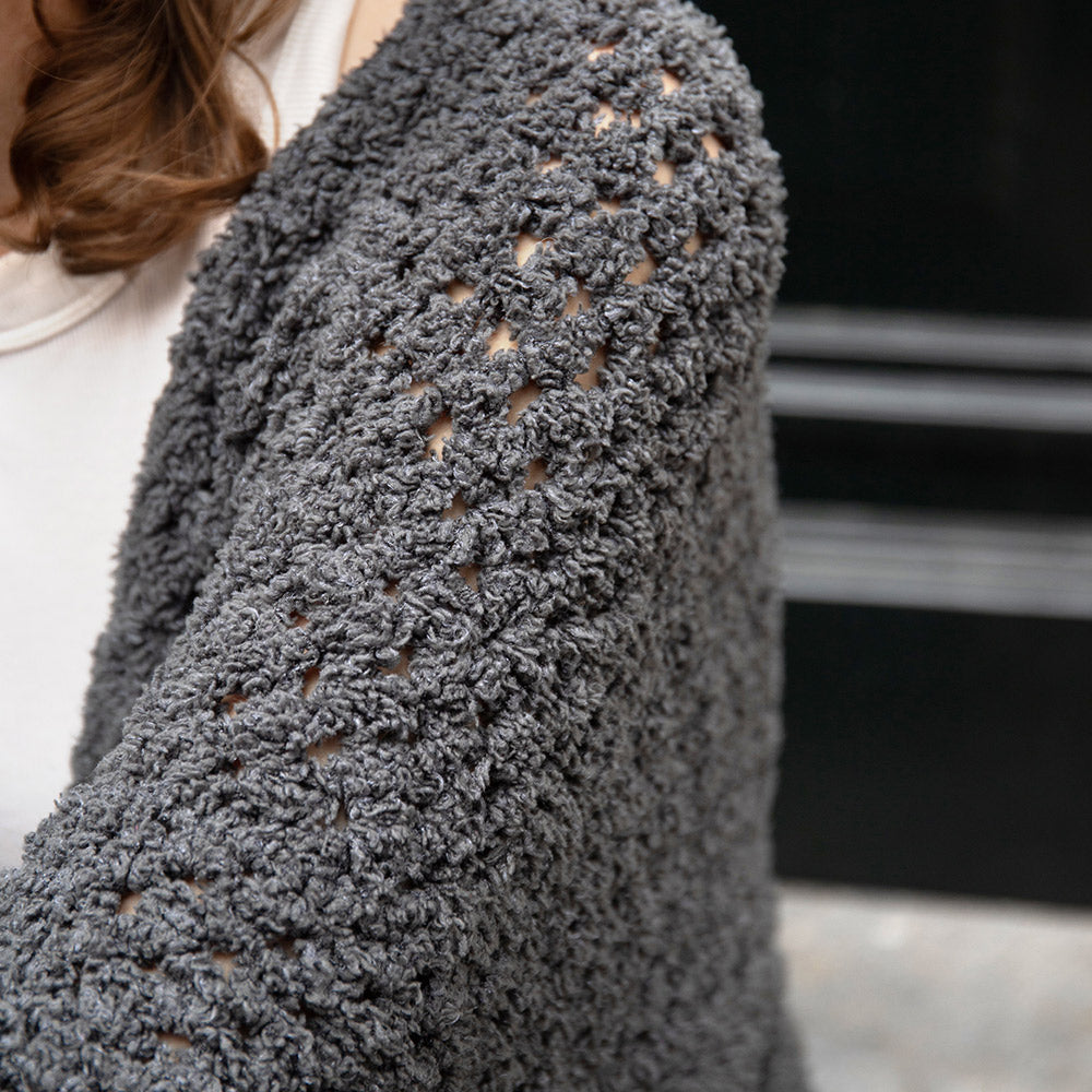 Vest teddy — gemaakt met Haakpakket Budgetyarn Soft Aran Granny Stripe Vest (3)