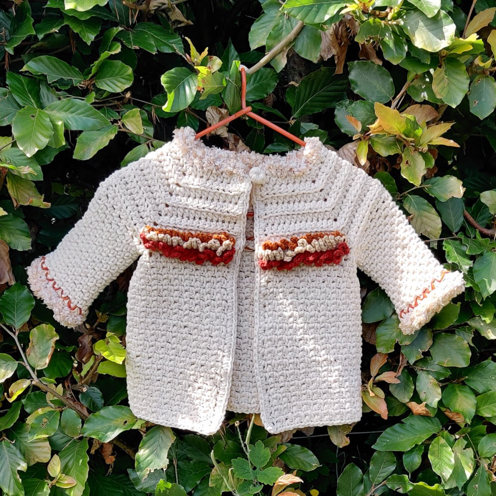 Haakpatroon Babyvestje Julie