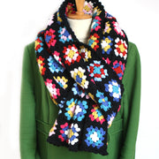 Haakpatroon Basic Merino granny square sjaal