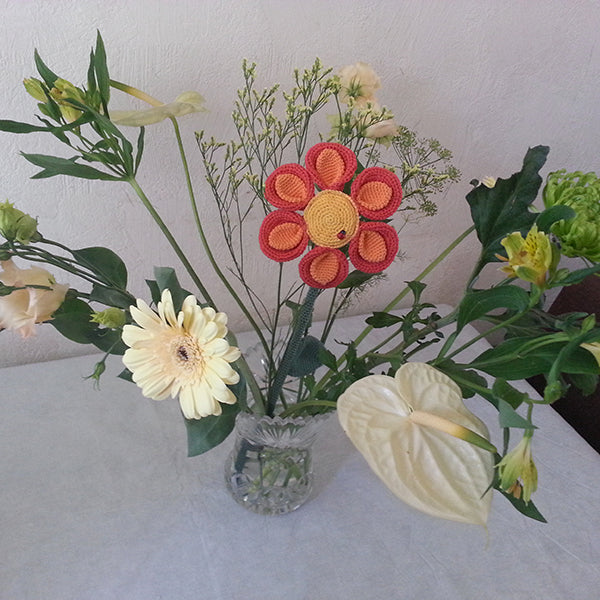 Sfeerbeeld met Haakpatroon Bloem Lilly