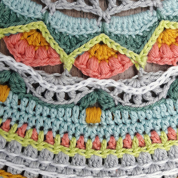 Detail opdracht thessakockelkorn — gemaakt met Haakpatroon Bloemen Mandala