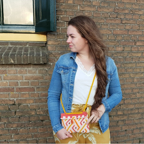 Clutch — gemaakt met Haakpatroon Clutch Geo (2)