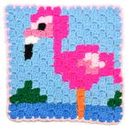 Haakpatroon Corner to corner flamingo