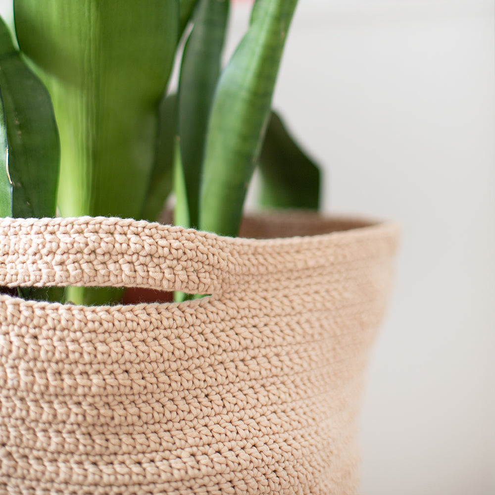 Mand — gemaakt met Haakpatroon Cotton Tube Mand (2)