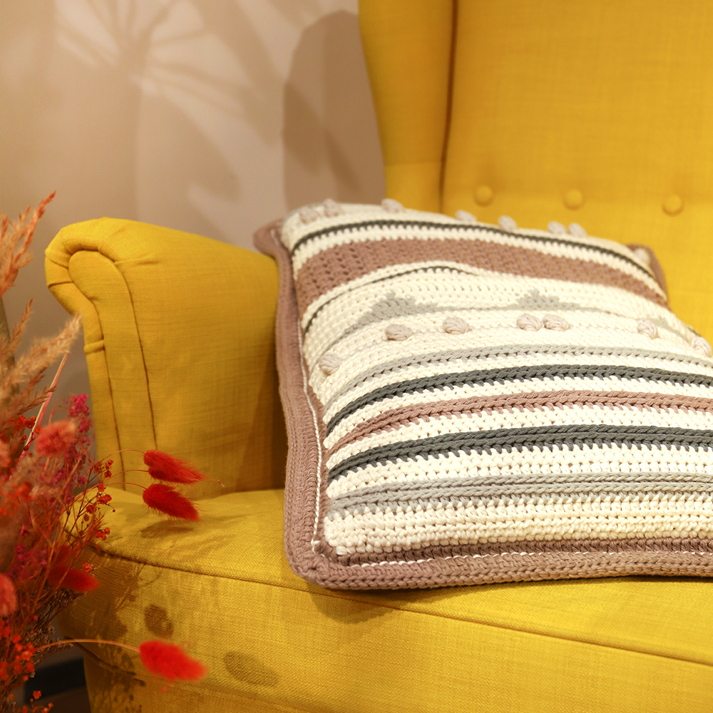 Pillow — gemaakt met Haakpatroon Droomkussen 6.0 Rechthoekig (Ontwerp & Win) - Barbera van der Marel (Digital)
