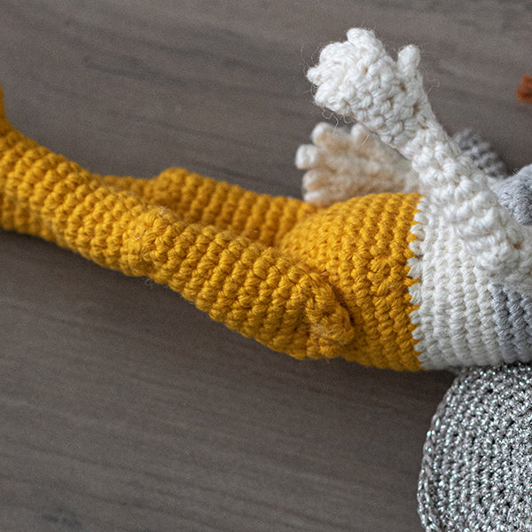 Detail — gemaakt met Haakpatroon Elfje Lily