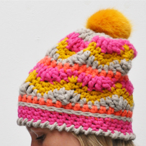 Muts wanten — gemaakt met Haakpatroon Essentials Muts en Wanten