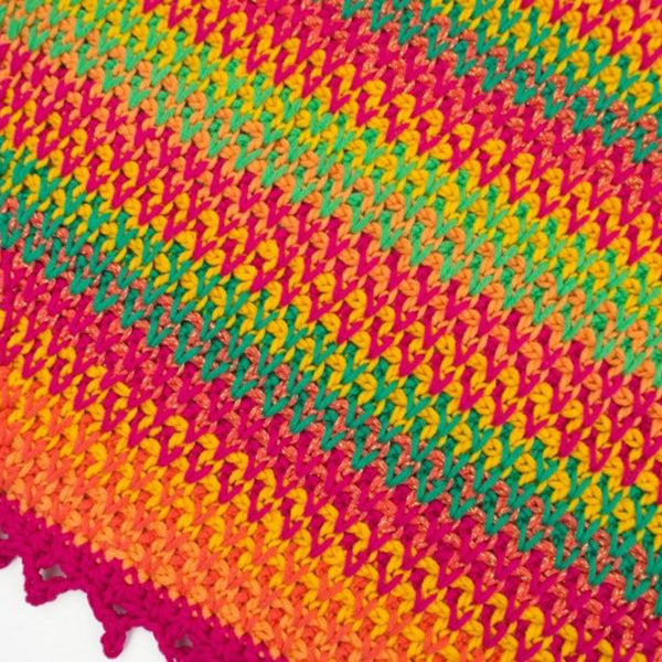 Durable familiar omslagdoek — gemaakt met Haakpatroon Familiar Omslagdoek (2)