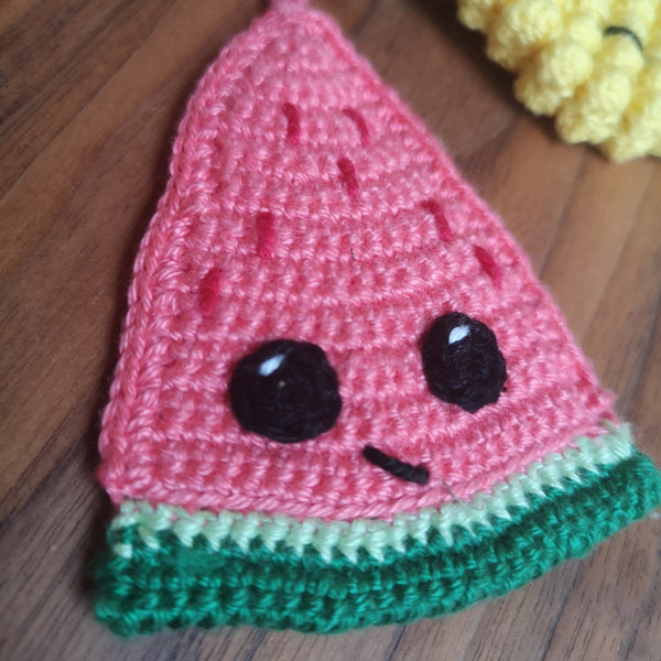 Haakpatroon Fruit Familie Sleutelhanger (4)