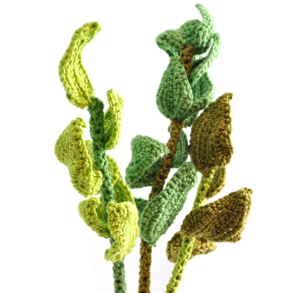 Haakpatroon Groene Blaadjes