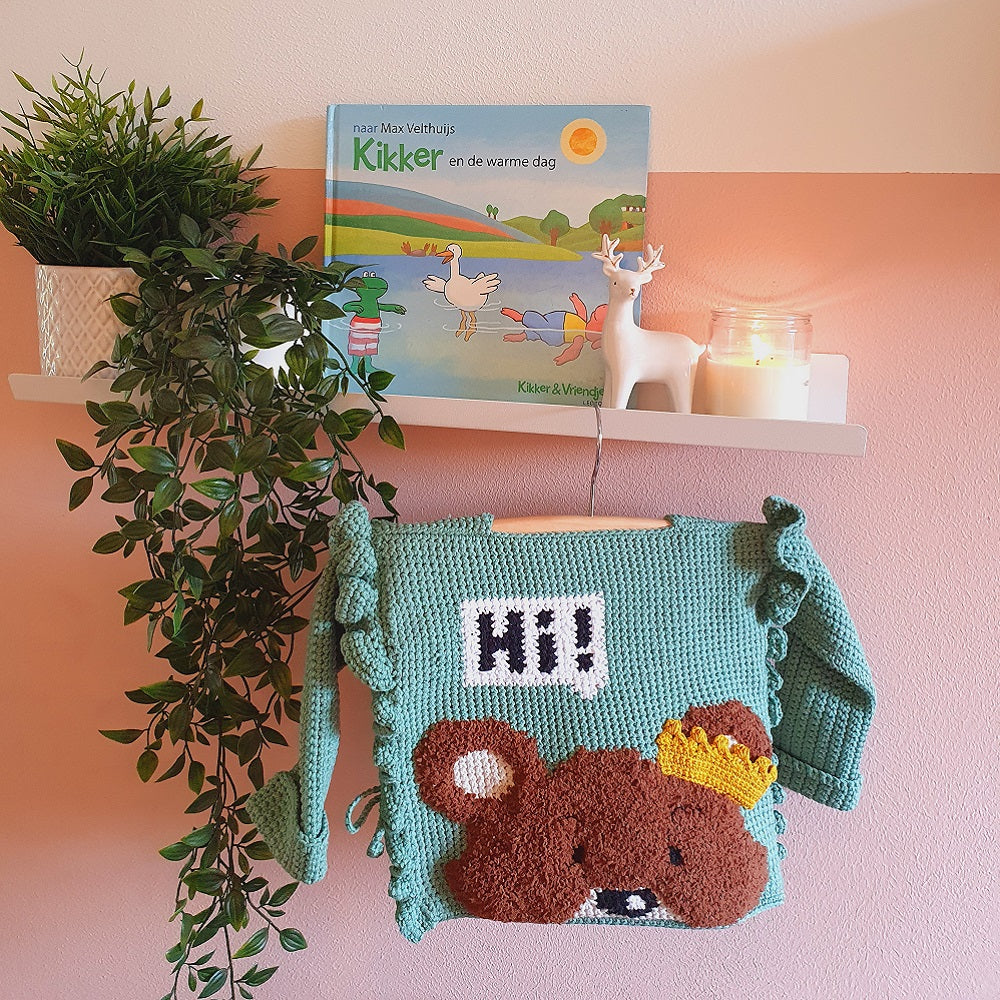 Haakpatroon Hi There! Babyvestje (3)