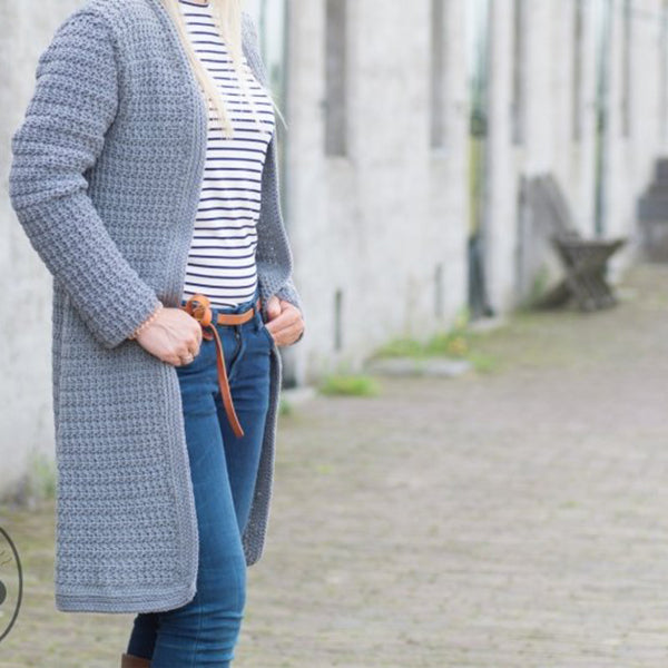 Gehaakt vest jolie durable cosy fine — gemaakt met Haakpatroon Jolie Vest (Digital)