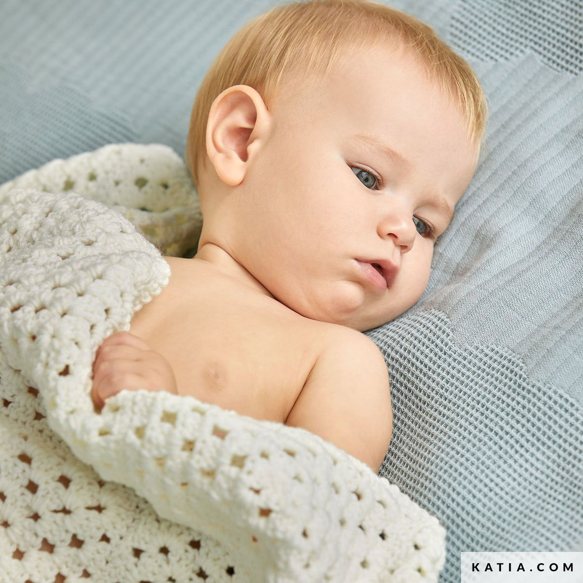 Patroon breien haken baby baby omslagdoek herfst winter kati — gemaakt met Haakpatroon Katia Twist Babydeken (Digital) (3)