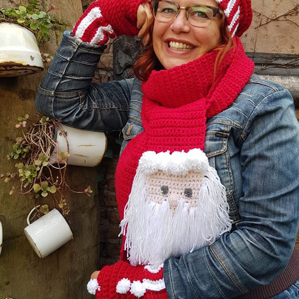 Kandidaat — gemaakt met Haakpatroon Kerst Sjaal En Muts (4)