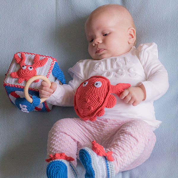 Novi — gemaakt met Haakpatroon Knuffel Crabbie