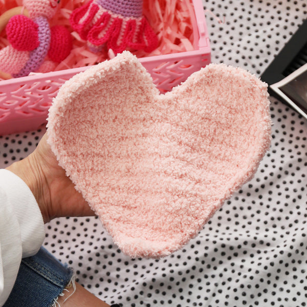 Naamloos — gemaakt met Haakpatroon Knuffeldoekje Hartje (Digital)