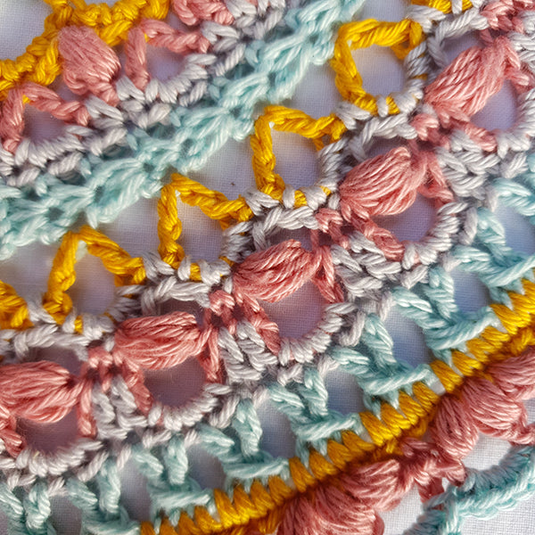 Detail — gemaakt met Haakpatroon Lulu Mandala (2)
