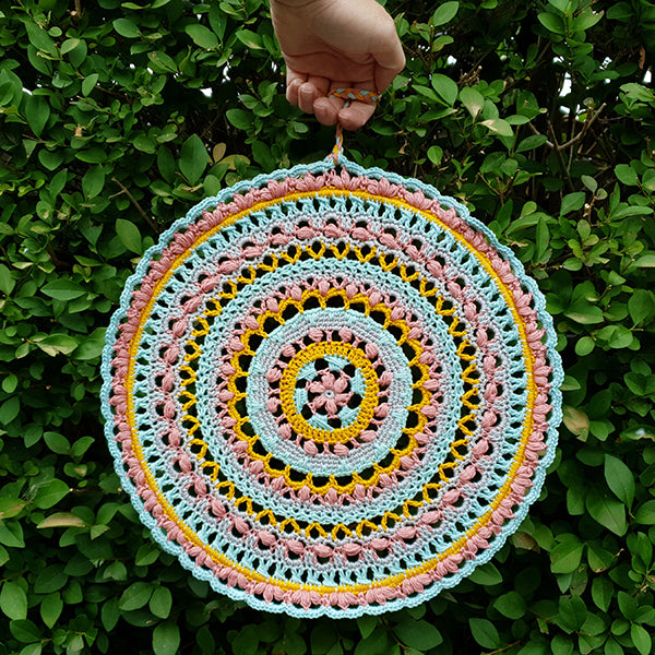 Sfeerbeeld met Haakpatroon Lulu Mandala