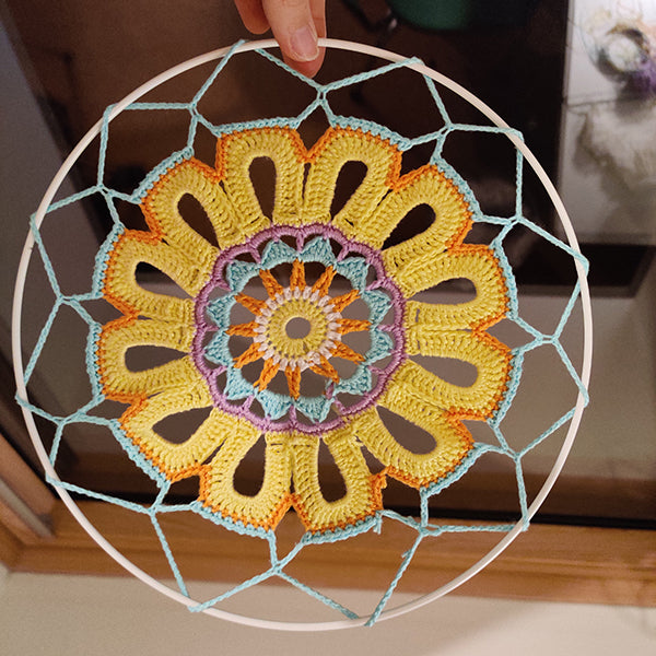 Haakpatroon Mandala Zon (2)