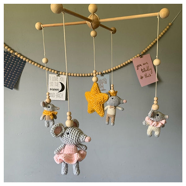 Haakpatroon Muizen Babymobiel (3)