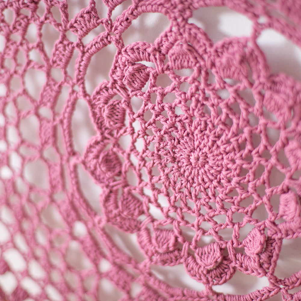 Mandala — gemaakt met Haakpatroon Organic Cotton Mandala