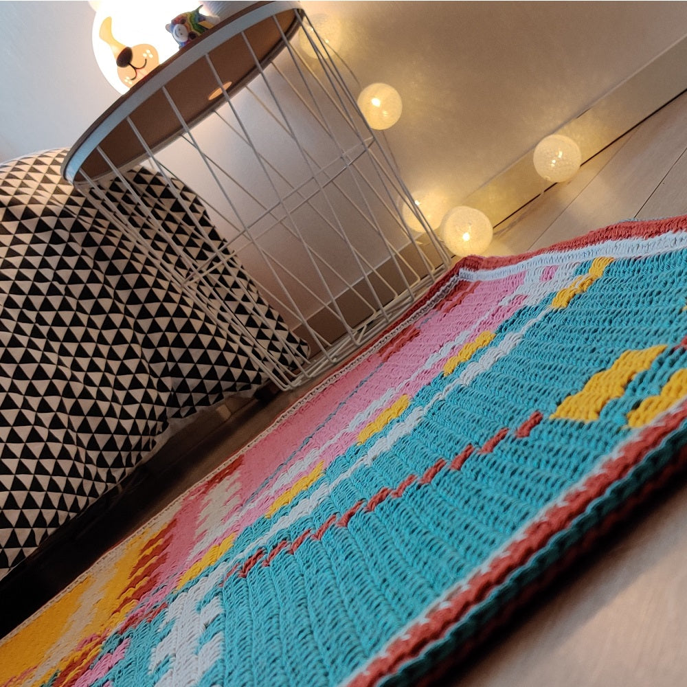Haakpatroon Play the Game Vloerkleed (5)
