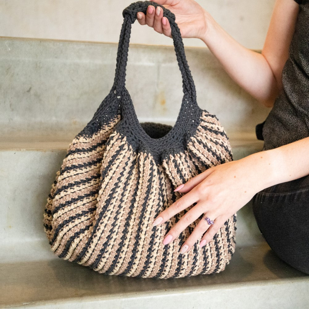 Haakpatroon Reversible Barley Bag (Digital)