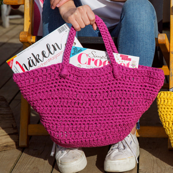 Haakpatroon RibbonXL Avila Beachbag