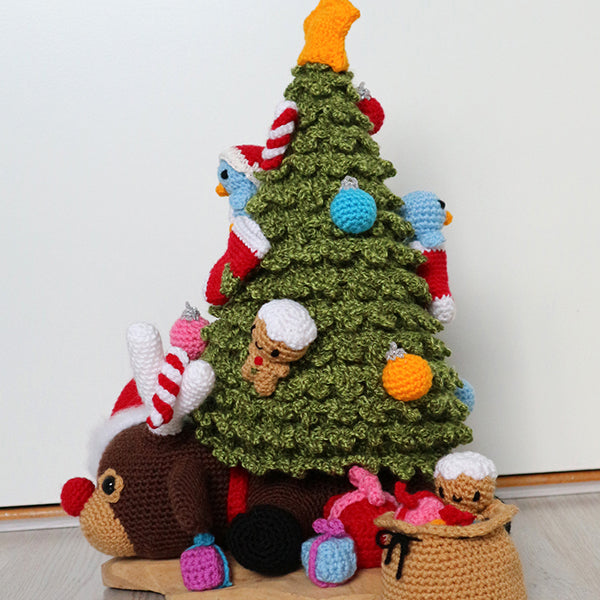 Kandidaat — gemaakt met Haakpatroon Rudolf Onder De Kerstboom (3)