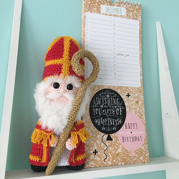 Haakpatroon Sinterklaas Knuffel