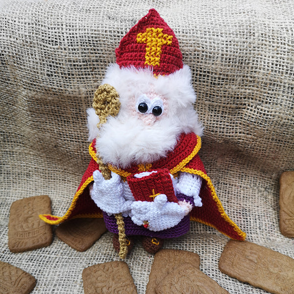 Sfeerbeeld met Haakpatroon Sinterklaas