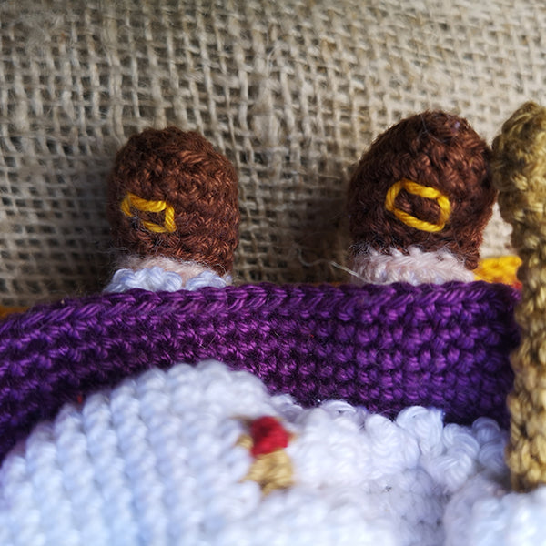 Detail — gemaakt met Haakpatroon Sinterklaas (3)