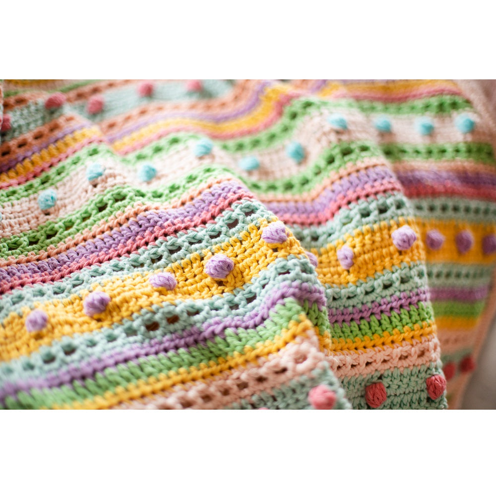 Haakpatroon Striped Dot Baby Deken (Digital) (4)