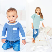 Haakpatroon Stylecraft Bambino DK No. 9609 Trui en tuniek